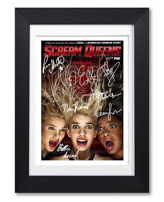 Horror Shows Similar To Scream Queens SCREAM QUEENS CAST SIGNED