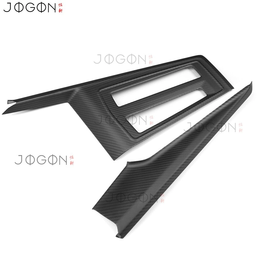 R Line Dry Carbon Console Gear Lever Panel Trim For VW GOLF 8 MK8 Golf R 21+ RHD - Picture 4 of 13