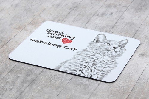 Nebelung Tapis de Souris Avec Chat Art-Dog - Photo 4/7
