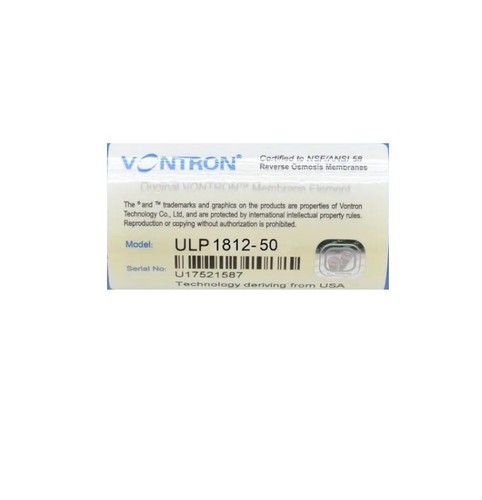 Vontron RO Water Filter Membrane For Reverse Osmosis Systems 50GPD capacity - Picture 2 of 2
