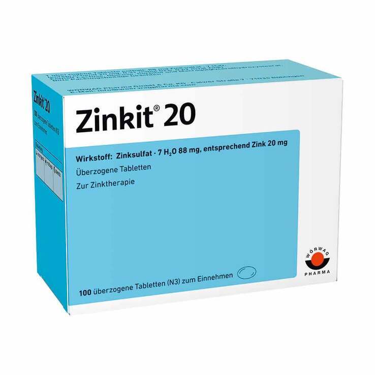 Zinkit® 20 Tabletten · 100 St · PZN 04435278