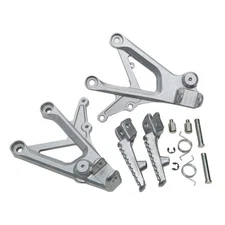 Front Footrest Foot Pegs Fit For Honda CBR600F4 1999-2000 CBR600F4I 2001-2006 05