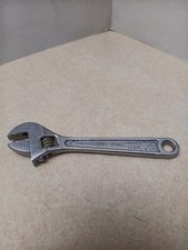 Vintage 4 Blue-point Snap-on Adjustable Wrench Usa Forged Alloy Steel
