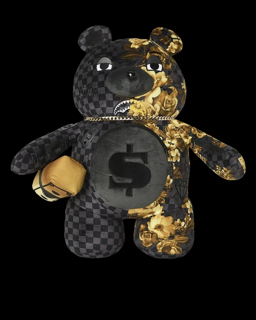 Sprayground BILLIONAIRE BLOOM MONEYBEAR BACKPACK Nwt