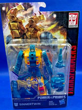 Transformers Power of the Primes Deluxe Class Decepticon Sinnertwin New