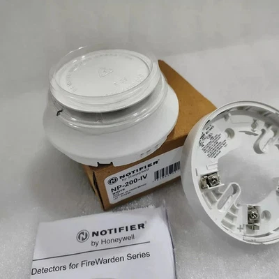 NOTIFIER NP-200-IV PHOTOELECTRIC SMOKE DETECTOR-WHITE COLOR
