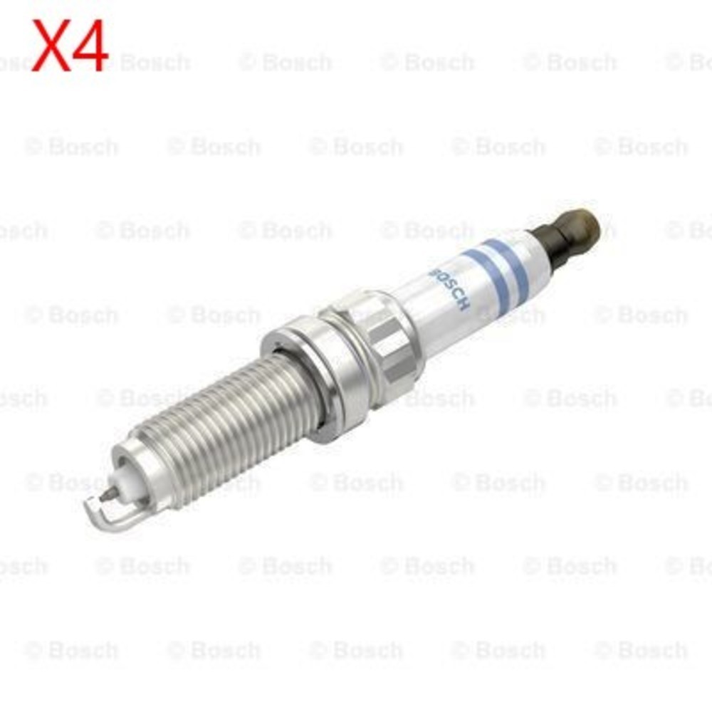 BOSCH X4 Spark Plug For BMW F20 X1 E84 X3 X4 X5 X6 Z4 Roadster 10-21 0242145541