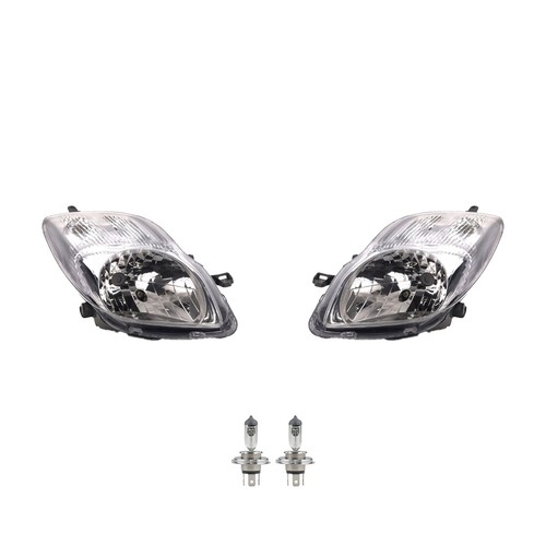 2 PHARES AVANT H4 POUR TOYOTA YARIS P9 (2005-2009) - NEUFS, GAUCHE ET DROITE - BESTPRICE