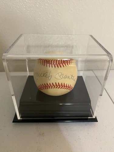 Mickey Mantle Signed Rawlings Baseball