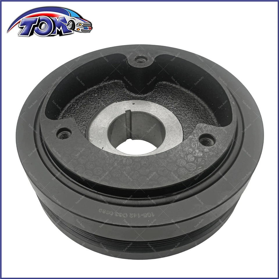Fits 17-24 Chevy Silverado 2500 HD GMC Sierra 2500 HD Engine Harmonic Balancer - Image 3 of 4