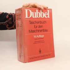 Dubbel: Taschenbuch für den Maschinenbau - 14. Auflage - Völlig neubearbeitet