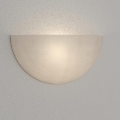 Millennium Lighting White Alabaster Sleek and Unique Wall Sconce 10-Inches
