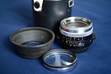Carl Zeiss Ultron 50mm f/1.8 M42 Concave w/ Lens Hood, BM Adapter, Close-up