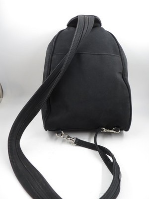 Nine West Backpack Womens Black Medium Nylon Convertible  display picture 2