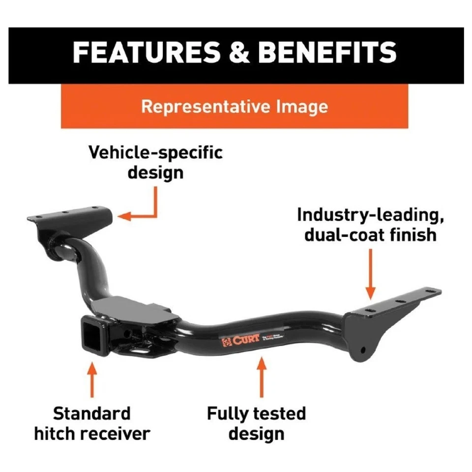 Curt Class 3 Trailer Hitch 13514 for Nissan Xterra Foto 2 de 4