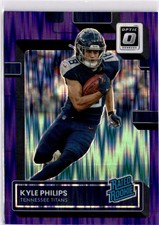 2022 Donruss Optic #296 Kyle Philips Purple Shock Rookie (G)