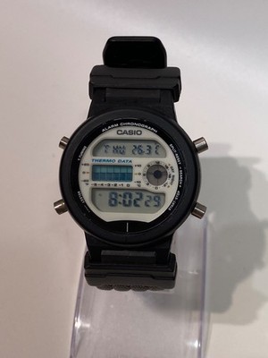 CASIO G-SHOCK DW-6700 Skyforce Twin Sensor Digital Watch Vintage 1994 Black Work