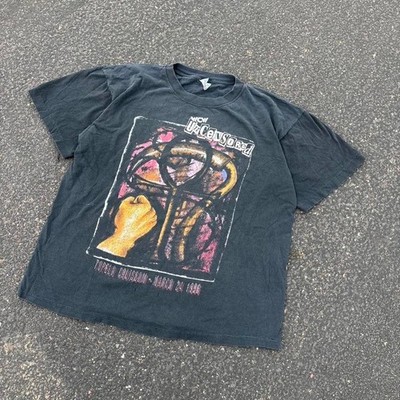 Vintage 1996 WCW Uncensored Wrestling Shirt Size XL