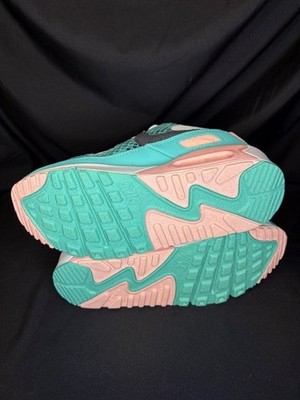 Nike Air Max 90 Washed Teal Snakeskin Size 5.5Y Style # DR8926300