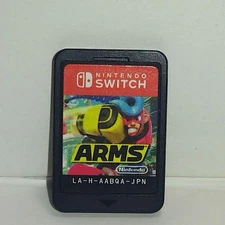 ARMS Nintendo Switch Japan Import Fighting Party Game Cartridge Only Tested
