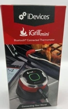 iDevices iGrill Mini Bluetooth Smart Meat Grilling Thermometer READ