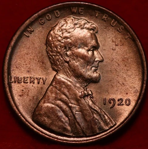 1920 Lincoln Wheat Cent — photo from another recent sale