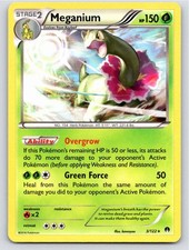 2016 POKEMON BREAKPOINT MEGANIUM 3/122 HOLO R NM A105313 FREE S&H