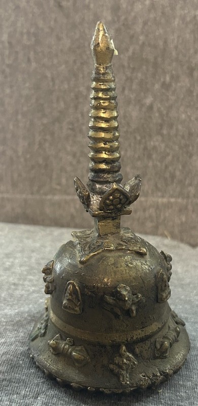 Chinese Antique Heavy Bronze Bell 3D Effect UNIQUE PIECE!! Gothic