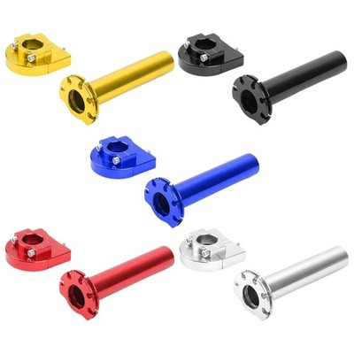 Motorcycle Throttle Handle Bar Grip Throttle Twist Grip 7/8in 22mm Handle Grips