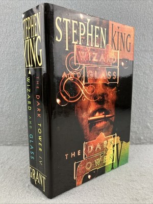 Dark Tower IV Wizard & Glass Stephen King 1st Edition Hardcover w/DJ 1997 Grant