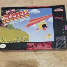 Namco Pac-Man 2 The New Adventures Cartridge Case for Nintendo SNES with inserts