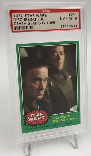 1977 Topps Star Wars #231 Discussing the Death Star's future