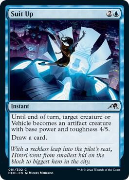 Suit Up Kamigawa: Neon Dynasty 81 MTG LP