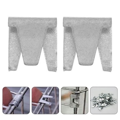 300 Pcs Drahtkäfigklemme Vogelkäfig-Clips Zubehör Für Haustierkäfige