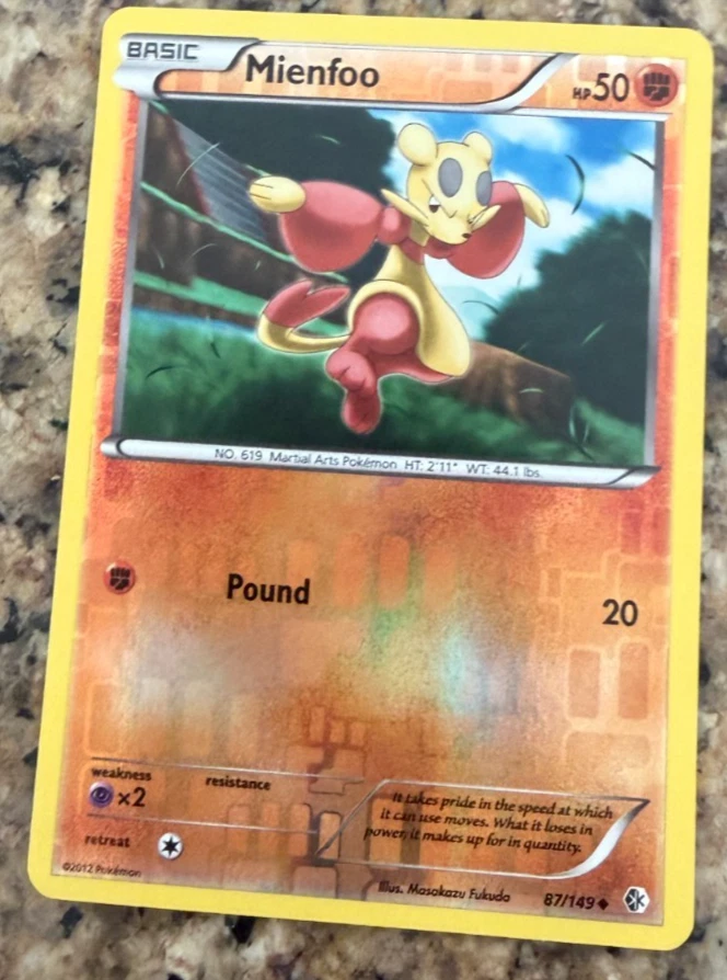 mienfoo pokemon card Pokémon TCG Cards for sale Battle Styles Singles Say what you will about