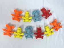 Disney Mickey Minnie Mouse Donald Duck Link Figures Snap Beads 10