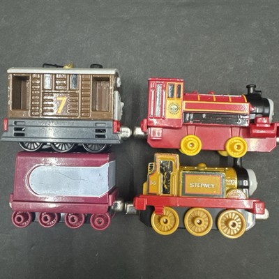 Thomas & Friends Take N Play Lot Toby G27A Victor G03A Stepney G04A Caitlin Car