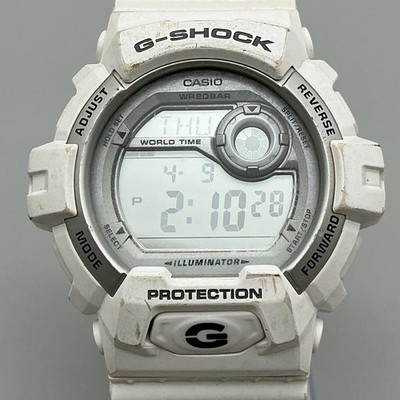 Casio G-Shock 3285 G-8900A Mens Watch 52mm White Digital World