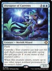 Disruptor of Currents Foil Rare #47/439 Lorwyn Eclipsed MTG