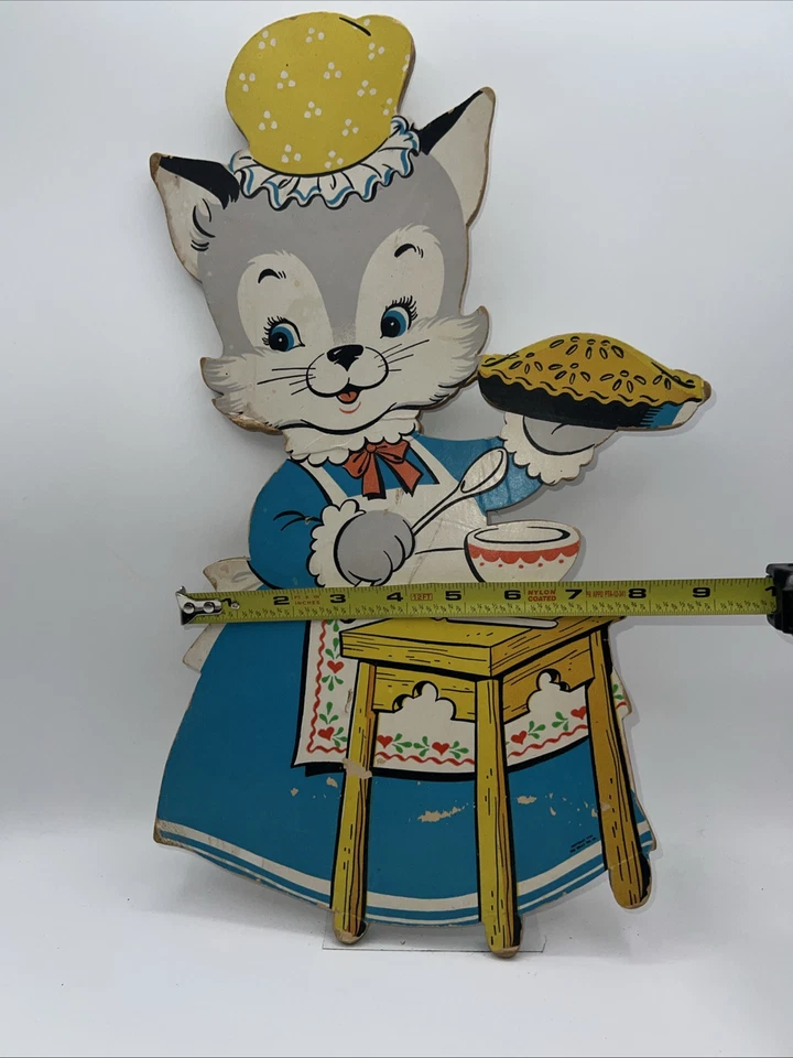Arte de pared vintage Dolly Toy Co 3 pequeños gatitos perdieron sus guantes Foto 3 de 4