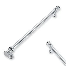 2 Pack 8 203mm Hole Center Polished Chrome Cabinet Pulls, Solid Heavy Duty