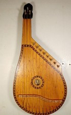 Folk Ukrainian Musical instrument Bandura in souvenir version