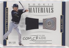 2018 National Treasures Rookie Materials Dual Holo Gold 4/10 Tyler Wade 8x7
