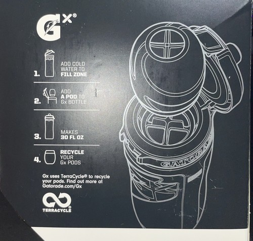 6er Pack Gatorade Gx Pods Glacier CHERRY 24 Pods!! - Bild 4 von 5