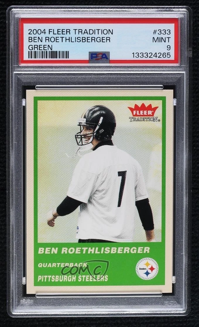 Ben Roethlisberger Football Rookie Sports Trading Cards 