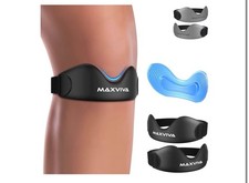 Knee Brace Patella Strap 2 Pack Support for Running Sports Pain Relief