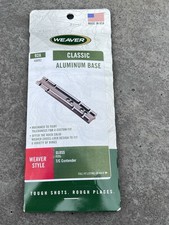 New Weaver 92A Aluminum Scope Base Classic for T/C Contender Rossi 48092 Gloss