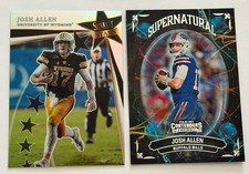 2022 Select Draft Josh Allen Stars Silver #SS-JA + Contenders Supernatural SNJAL