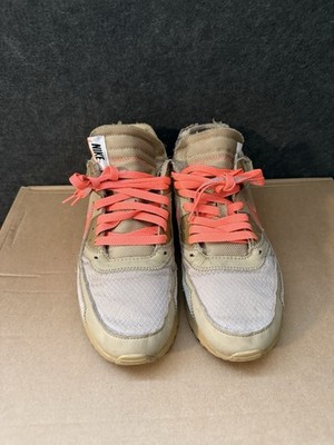 Size 8M/9.5W - Nike Off-White Air Max 90 Desert Ore Pre-owned |SHIP FAST|
