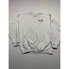 Lee Sweatshirt Cotton Blend Heather Gray XL Mens